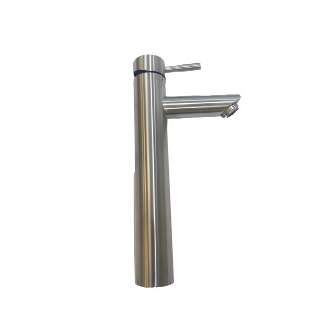 MONOMANDO ECON MICO ALTO ACERO INOXIDABLE LAVABO ACABADO